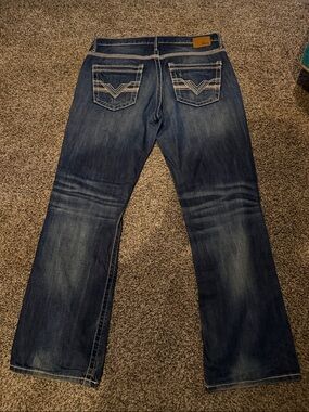 BKE Jeans Blue Straight Leg Men’s Jeans 36/32 Like New